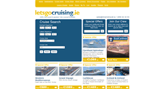 Desktop Screenshot of letsgocruising.ie